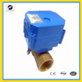 Válvula de bola de atuador elétrico de porta cheia 24v DN25 CWX-15 Series 2way / 3way Brass